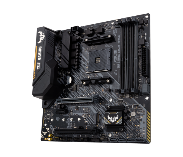 ASUS Płyta główna TUF B450M-PLUS II AM4 4DDR4 DVI/HDMI uATX TUF GAMING B450M-PLUS II - 614647 - zdjęcie 4